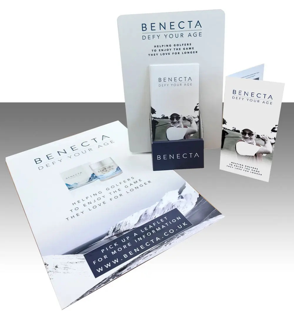Leaflet, poster and leaflet dispenser design