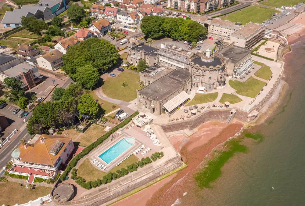Redcliffe Hotel Aerial Photography, Paignton, Devon