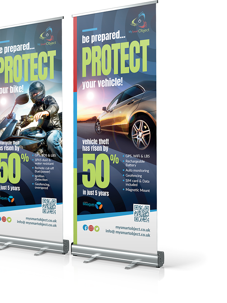 printed exhibition banners