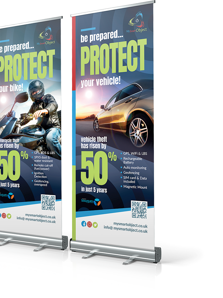 printed exhibition banners